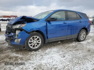 2019 Chevrolet Equinox LS z VIN 3GNAXHEV8KS616261, wystawiony jako Copart lot #86916024 z przebiegiem 88 771 mil mil oraz Szkoda całkowita • Salvage title. Historia ofert i sprzedaży dostępna na DreamBid. Obrazek 1.