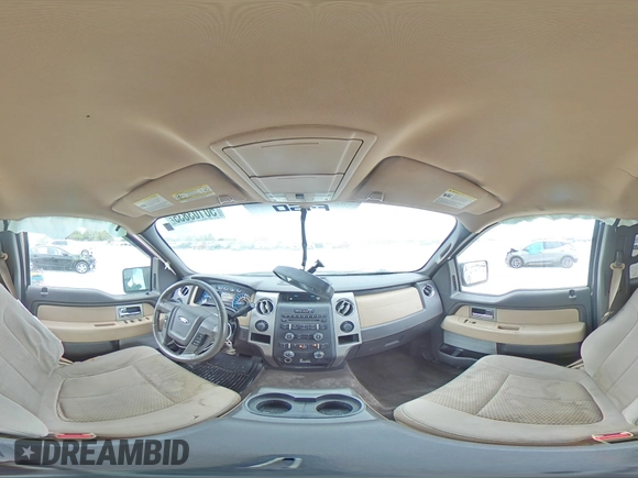 2011 Ford F-150 XL with VIN 1FTFW1EF4BFA38598, listed as a Copart auction lot 50103835 with 225,054 mi miles and Clean Title. Bid and sale history available at DreamBid. Image 12.