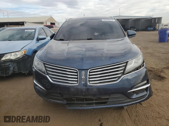 2017 Lincoln MKC Premiere with VIN 5LMCJ1D94HUL56201, listed as a Copart auction lot 86556314 with Not Provided miles and Salvage Title. Bid and sale history available at DreamBid. Image 5.