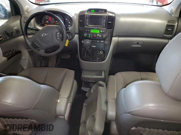 2012 Kia Sedona EX with VIN KNDMH4C75C6503969, listed as a Copart auction lot 54177734 with 190,995 mi miles and Salvage Title. Bid and sale history available at carsss.com. Image 8.