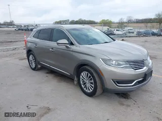 2016 Lincoln MKX Select with VIN 2LMTJ8KR9GBL57397, listed as a IAAI auction lot 42104585 with 286,562 mi miles. Bid and sale history available at carsss.com. Image 1.
