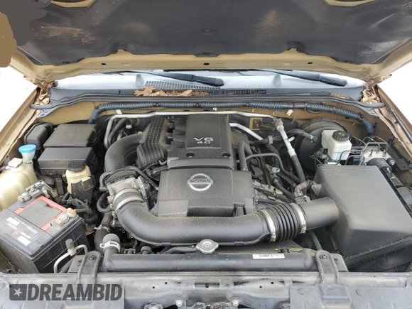 2005 Nissan Frontier SE with VIN 1N6AD06U05C402400, listed as a Copart auction lot 55028935 with 121,827 mi miles and Salvage title. Bid and sale history available at DreamBid. Image 11.