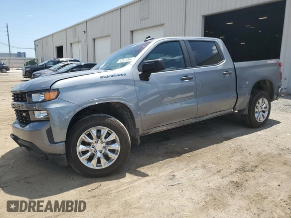 2019 Chevrolet Silverado 1500 Custom with VIN 1GCPYBEH8KZ221278, listed as a Copart auction lot 52927094 with 73,247 mi miles and Salvage Title. Bid and sale history available at DreamBid. Image 1.