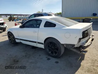 2008 Ford Mustang Deluxe with VIN 1ZVHT80N185201647, listed as a Copart auction lot 53337135 with 168,425 mi miles and Salvage Title. Bid and sale history available at carsss.com. Image 2.