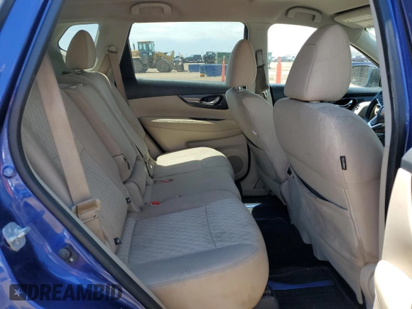 2017 Nissan Rogue SV with VIN KNMAT2MV1HP547195, listed as a Copart auction lot 60706425 with 138,162 mi miles and Salvage title. Bid and sale history available at DreamBid. Image 11.