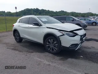 2018 Infiniti QX30 Premium with VIN SJKCH5CR5JA043013, listed as a IAAI auction lot 40327823 with 78,630 mi miles and . Bid and sale history available at DreamBid. Image 1.