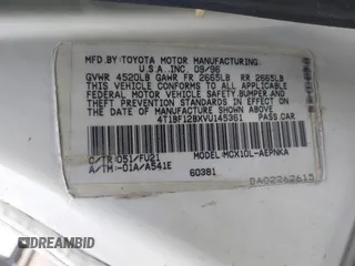 1997 Toyota Avalon XL with VIN 4T1BF12BXVU145361, listed as a IAAI auction lot 42034491 with 261,773 mi miles and . Bid and sale history available at DreamBid. Image 9.