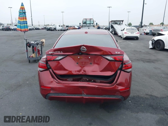 2022 Nissan Sentra SV z VIN 3N1AB8CV7NY268158, wystawiony jako IAAI lot #42355360 z przebiegiem 23 940 mil mil oraz . Historia ofert i sprzedaży dostępna na DreamBid. Obrazek 16.