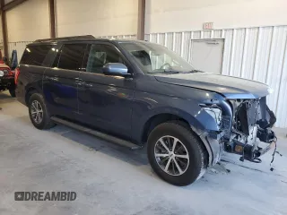 2019 Ford Expedition Max XLT with VIN 1FMJK1JT6KEA58418, listed as a Copart auction lot 50692185 with 105,267 mi miles and Salvage title. Bid and sale history available at DreamBid. Image 4.