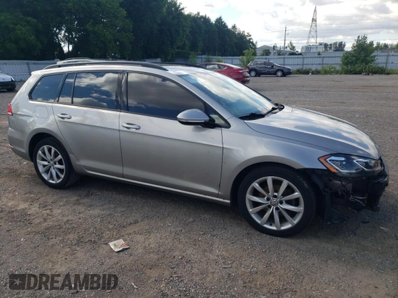 2018 Volkswagen Golf SportWagen S with VIN 3VW117AU9JM765800, listed as a Copart auction lot 42241875 with 136,390 mi miles and Salvage Title. Bid and sale history available at carsss.com. Image 4.