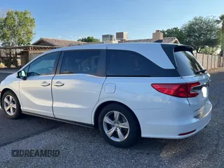 2020 Honda Odyssey EX-L с VIN 5FNRL6H70LB066458, выставлен на аукционе Copart как лот 59820815 с пробегом 76 255 миль миль и Списание • Salvage title. История ставок и продаж доступна на DreamBid. Изображение 3.