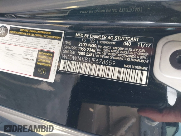 2018 Mercedes-Benz C 300 с VIN WDDWJ4KB1JF678659, выставлен на аукционе IAAI как лот 42447456 с пробегом 121 936 миль миль и . История ставок и продаж доступна на DreamBid. Изображение 9.