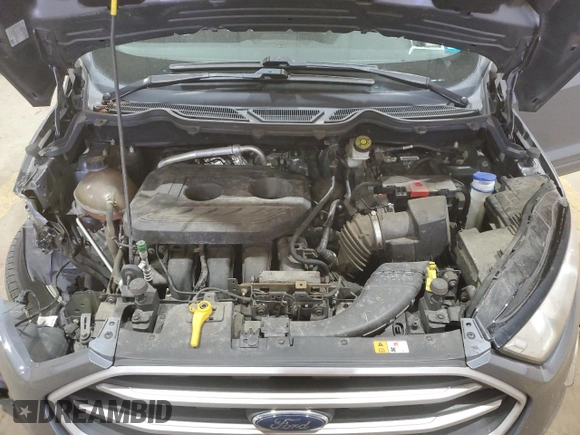 2019 Ford EcoSport SE with VIN MAJ6S3GL9KC264394, listed as a Copart auction lot 50879545 with 126,151 mi miles and Salvage Title. Bid and sale history available at carsss.com. Image 12.