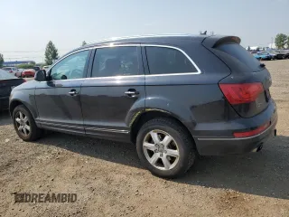 2015 Audi Q7 3.0L with VIN WA1CGCFE6FD026921, listed as a Copart auction lot 63075184 with 96,152 mi miles and Salvage Title. Bid and sale history available at carsss.com. Image 2.