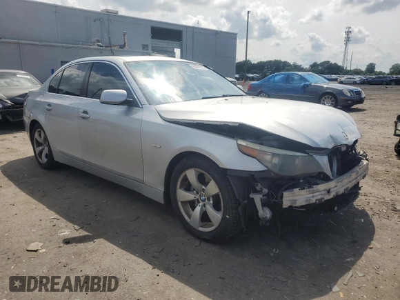 2004 BMW 5 Series 530i with VIN WBANA73564B800442, listed as a Copart auction lot 60281575 with 152,888 mi miles and Clean title. Bid and sale history available at DreamBid. Image 4.