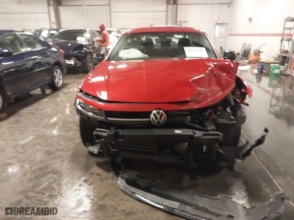 2025 Volkswagen Jetta Sport with VIN 3VWBX7BU2SM011768, listed as a IAAI auction lot 40951748 with 869 mi miles. Bid and sale history available at carsss.com. Image 12.