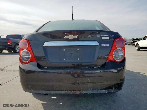 2014 Chevrolet Sonic LT with VIN 1G1JC5SB6E4205113, listed as a Copart auction lot 50563565 with 186,693 mi miles and Non Repairable. Bid and sale history available at carsss.com. Image 6.