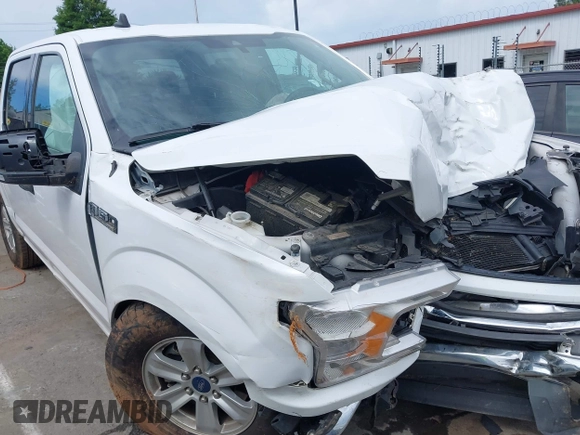 2019 Ford F-150 XL with VIN 1FTEW1E53KFD17091, listed as a IAAI auction lot 42320554 with 166,961 mi miles and . Bid and sale history available at DreamBid. Image 17.