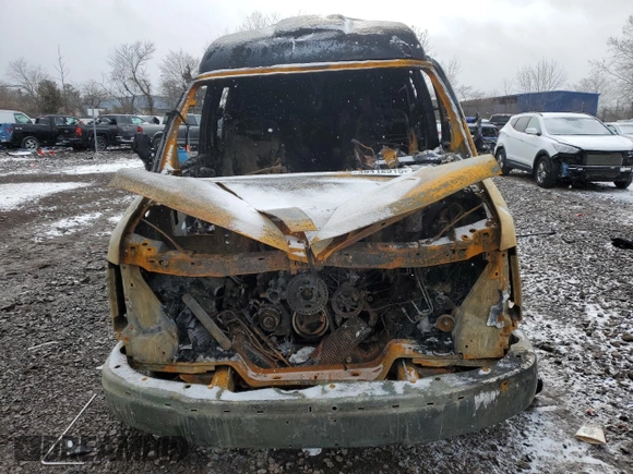 2014 GMC Savana Cargo Van Upfitter with VIN 1GDS8DC41E1157444, listed as a Copart auction lot 45412915 with 0 mi miles and Salvage Title. Bid and sale history available at carsss.com. Image 5.