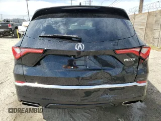 2024 Acura MDX Technology with VIN 5J8YD9H49RL002877, listed as a Copart auction lot 53108385 with 9,171 mi miles and Salvage title. Bid and sale history available at DreamBid. Image 6.