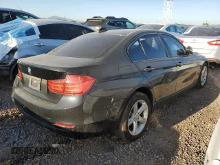 2015 BMW 3 Series 320i with VIN WBA3B1C56FK138849, listed as a Copart auction lot 50351905 with 54,115 mi miles and Salvage Title. Bid and sale history available at carsss.com. Image 3.