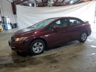 2014 Honda Civic LX z VIN 2HGFB2F53EH507191, wystawiony jako Copart lot #60299785 z przebiegiem 50 143 mil mil oraz Czysty tytuł • Clean title. Historia ofert i sprzedaży dostępna na DreamBid. Obrazek 1.