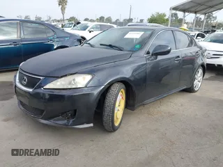 2007 Lexus IS 250 with VIN JTHBK262672025912, listed as a IAAI auction lot 42532981 with 161,907 mi miles and . Bid and sale history available at DreamBid. Image 2.