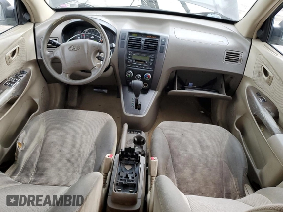 2007 Hyundai Tucson GLS with VIN KM8JM12B07U497000, listed as a Copart auction lot 45893375 with 211,849 mi miles and Non Repairable. Bid and sale history available at carsss.com. Image 8.