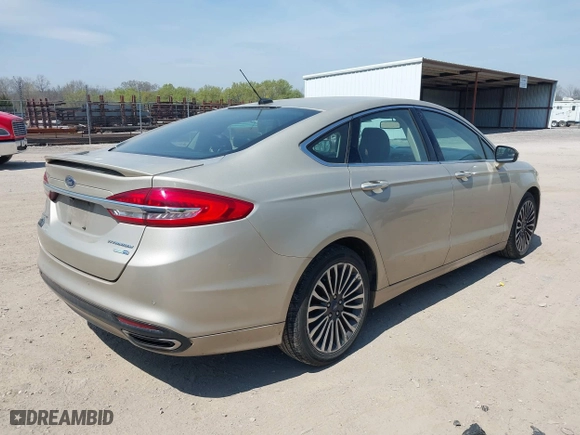 2018 Ford Fusion Titanium with VIN 3FA6P0D93JR233361, listed as a IAAI auction lot 41908259 with 202,949 mi miles. Bid and sale history available at carsss.com. Image 4.