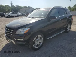 2014 Mercedes-Benz M 350 with VIN 4JGDA2EB6EA277852, listed as a Copart auction lot 63293025 with 139,076 mi miles and Salvage title. Bid and sale history available at DreamBid. Image 1.