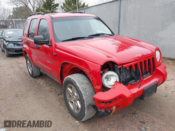 2003 Jeep Liberty Limited with VIN 1J4GL58K73W536349, listed as a IAAI auction lot 42065245 with 155,997 mi miles. Bid and sale history available at carsss.com. Image 1.
