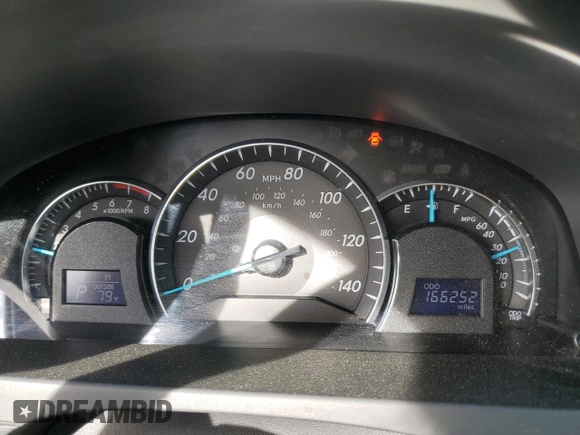 2013 Toyota Camry L with VIN 4T4BF1FK1DR285331, listed as a Copart auction lot 54455665 with 166,252 mi miles and Salvage Title. Bid and sale history available at carsss.com. Image 9.