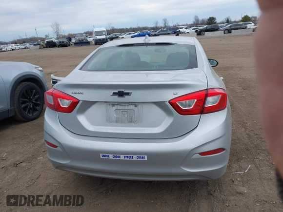 2017 Chevrolet Cruze LT with VIN 1G1BE5SM0H7268937, listed as a IAAI auction lot 41908020 with 108,456 mi miles and . Bid and sale history available at DreamBid. Image 17.