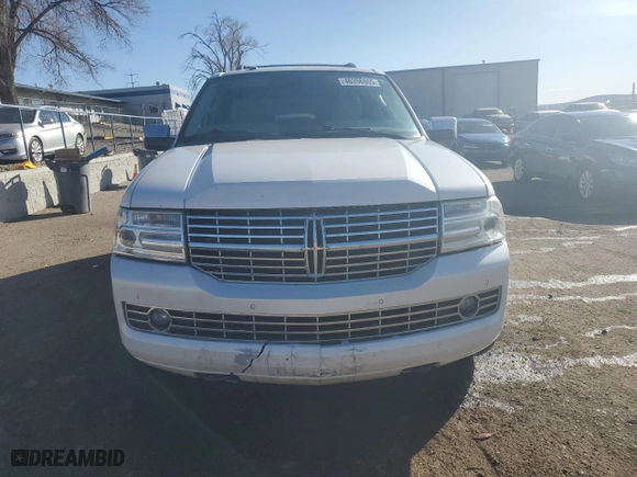 2012 Lincoln Navigator with VIN 5LMJJ2H56CEL08366, listed as a Copart auction lot 46356665 with 202,615 mi miles and Salvage Title. Bid and sale history available at carsss.com. Image 5.