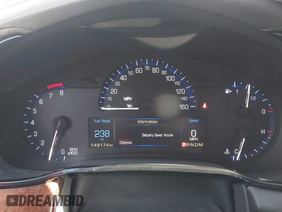 2015 Cadillac CTS with VIN 1G6AP5SX1F0139976, listed as a IAAI auction lot 42139888 with 149,174 mi miles and . Bid and sale history available at DreamBid. Image 7.