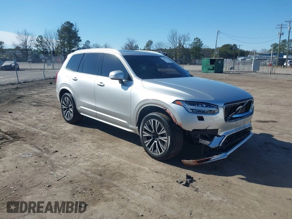 2022 Volvo XC90 Momentum with VIN YV4102PK4N1831166, listed as a IAAI auction lot 41445537 with 77,714 mi miles. Bid and sale history available at carsss.com. Image 1.