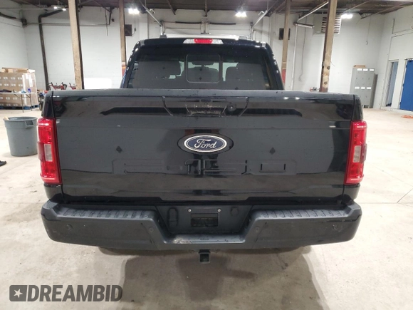 2022 Ford F-150 XL with VIN 1FTFW1ED3NFB61201, listed as a Copart auction lot 50728945 with 75,201 mi miles and Clean Title. Bid and sale history available at carsss.com. Image 6.