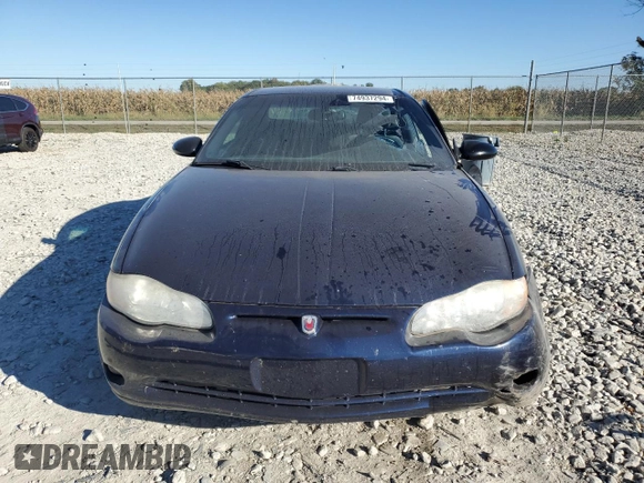 2001 Chevrolet Monte Carlo SS with VIN 2G1WX15K119266049, listed as a Copart auction lot 74937294 with 188,448 mi miles and Clean Title. Bid and sale history available at carsss.com. Image 5.
