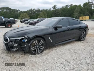 2022 BMW 8 Series 840i z VIN WBAGV2C06NCJ20525, wystawiony jako Copart lot #52949275 z przebiegiem 30 572 mil mil oraz Szkoda całkowita • Salvage title. Historia ofert i sprzedaży dostępna na DreamBid. Obrazek 1.