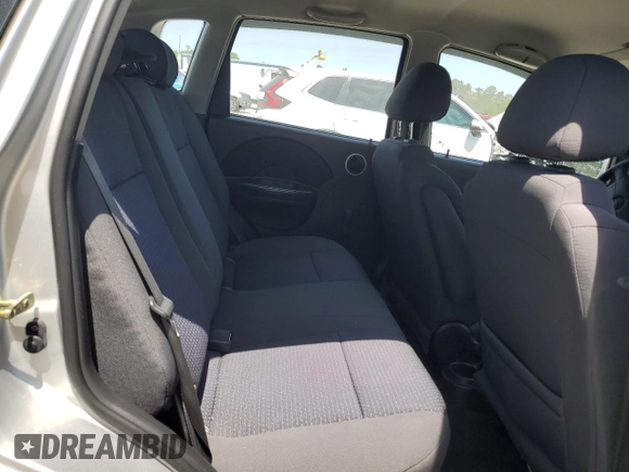 2007 Chevrolet Aveo LS with VIN KL1TD66617B758922, listed as a Copart auction lot 52804665 with 91,639 mi miles and Salvage title. Bid and sale history available at DreamBid. Image 10.