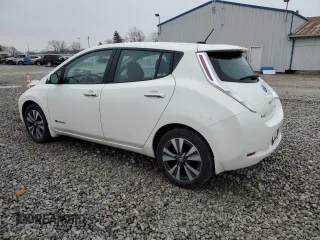 2017 Nissan LEAF SL with VIN 1N4BZ0CP5HC308644, listed as a Copart auction lot 83666314 with 35,859 mi miles and Salvage Title. Bid and sale history available at carsss.com. Image 2.