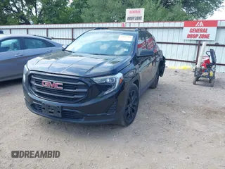 2021 GMC Terrain SLE z VIN 3GKALMEVXML344634, wystawiony jako IAAI lot #42041262 z przebiegiem 44 477 mil mil oraz . Historia ofert i sprzedaży dostępna na DreamBid. Obrazek 18.
