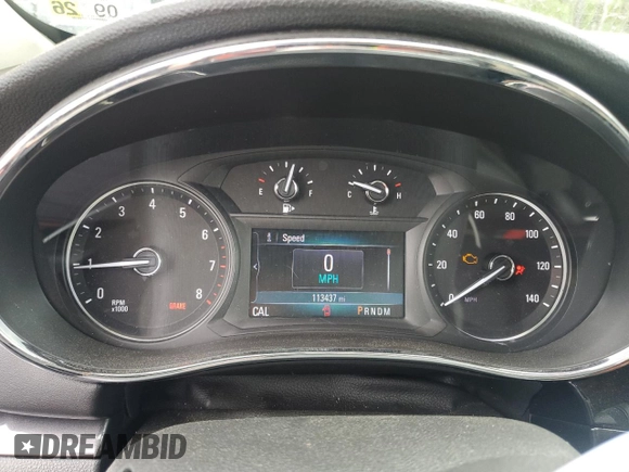 2019 Buick Encore Preferred with VIN KL4CJASB5KB777936, listed as a Copart auction lot 51341305 with 113,437 mi miles and Salvage Title. Bid and sale history available at carsss.com. Image 9.