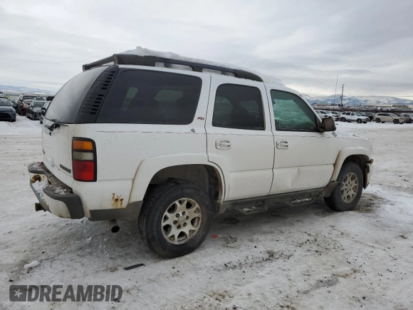 2005 Chevrolet Tahoe LT z VIN 1GNEK13T35R224871, wystawiony jako Copart lot #41382355 z przebiegiem 232 704 mil mil oraz Czysty tytuł • Clean title. Historia ofert i sprzedaży dostępna na DreamBid. Obrazek 3.