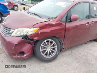 2011 Toyota Sienna XLE AAS with VIN 5TDYK3DC0BS093590, listed as a IAAI auction lot 42714201 with 155,699 mi miles and . Bid and sale history available at DreamBid. Image 6.