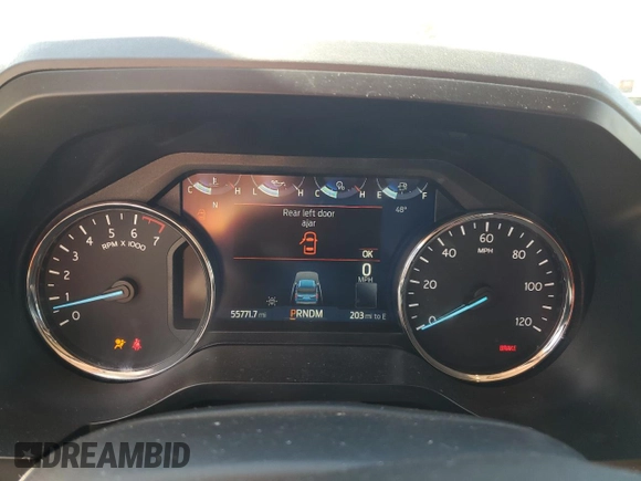 2022 Ford Expedition Max Limited с VIN 1FMJK1KT1NEA61732, выставлен на аукционе Copart как лот 88970155 с пробегом 55 771 миль миль и Списание • Salvage title. История ставок и продаж доступна на DreamBid. Изображение 9.