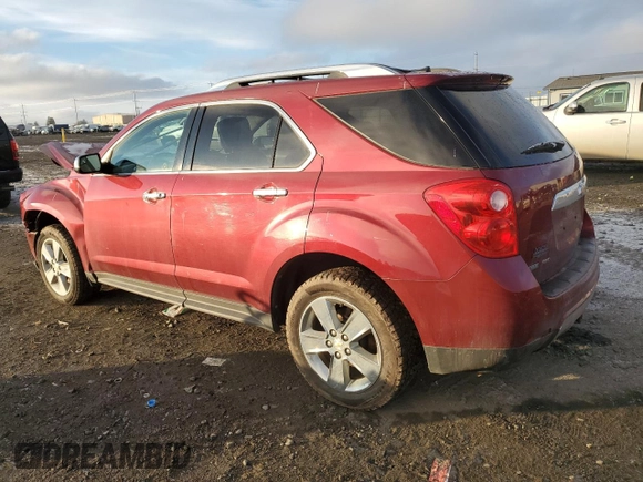2012 Chevrolet Equinox LTZ with VIN 2GNFLGEK5C6242418, listed as a Copart auction lot 89406645 with 0 mi miles and Salvage Title. Bid and sale history available at carsss.com. Image 2.