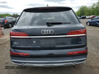 2021 Audi Q7 Premium Plus with VIN WA1LXAF76MD038019, listed as a Copart auction lot 57455365 with 30,848 mi miles and Salvage title. Bid and sale history available at DreamBid. Image 6.