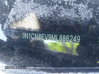 2021 Nissan Versa SV z VIN 3N1CN8EV9ML886249, wystawiony jako IAAI lot #41340890 z przebiegiem 85 931 mil mil oraz . Historia ofert i sprzedaży dostępna na DreamBid. Obrazek 9.