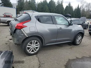 2014 Nissan Juke SV with VIN JN8AF5MV4ET480348, listed as a Copart auction lot 51174635 with 63,350 mi miles and Salvage Title. Bid and sale history available at DreamBid. Image 3.
